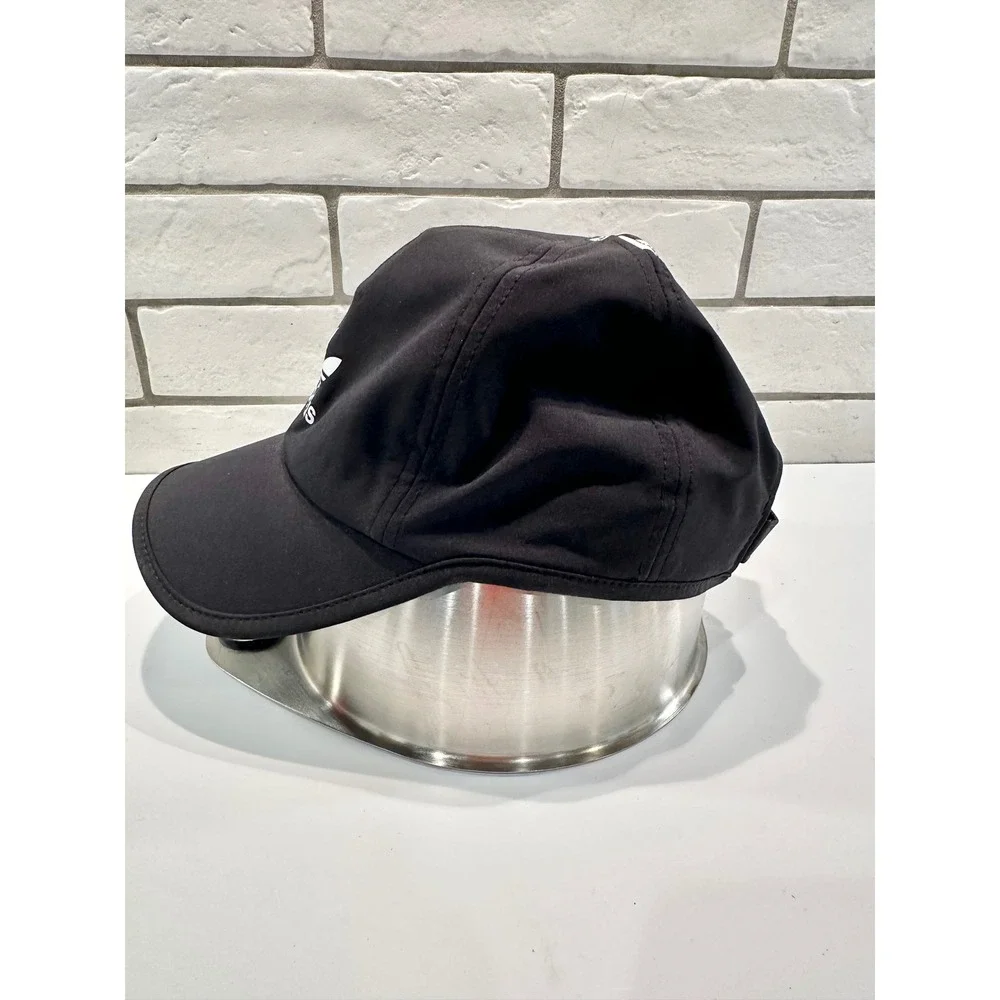 Adidas Womens Black Trefoil Logo Baseball Cap Adjustable Strap‎ Casual